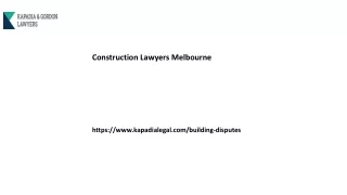 Construction Lawyers Melbourne Kapadialegal.com...