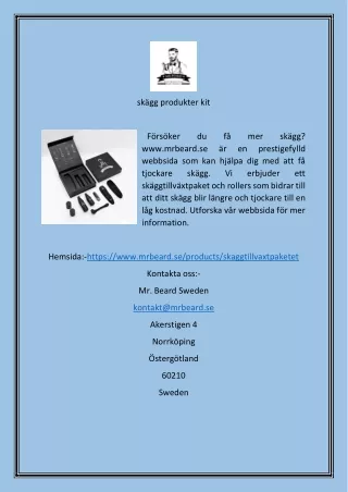 sk gg produkter kit
