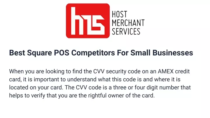 best square pos competitors for small businesses
