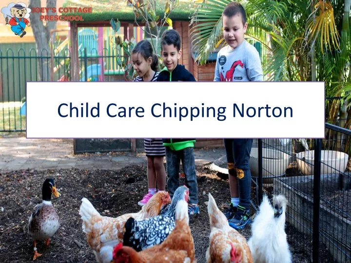 child care chipping norton