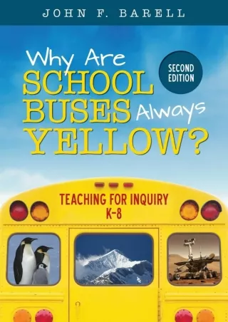 DOWNLOA T  Why Are School Buses Always Yellow  Teaching for Inquiry K 8