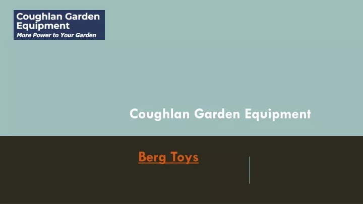 coughlan garden equipment