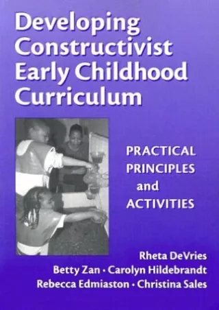 READ  Developing Constructivist Early Childhood Curriculum Practical