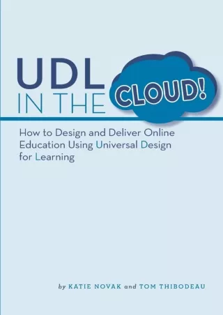 eBOOK  UDL in the Cloud  How to Design and Deliver Online Education Using