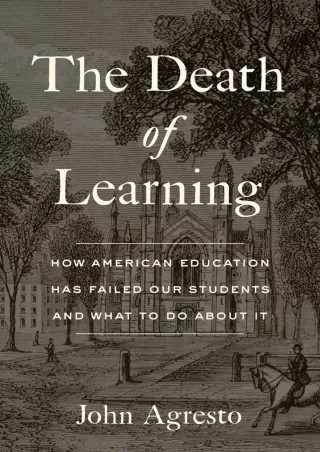 READ  The Death of Learning How American Education Has Failed Our Students