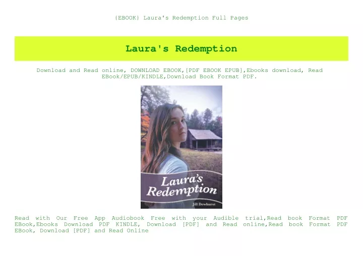 ebook laura s redemption full pages