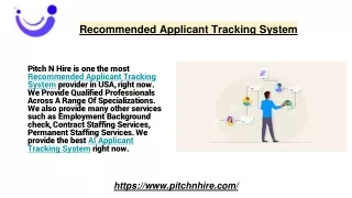 recommended applicant tracking system