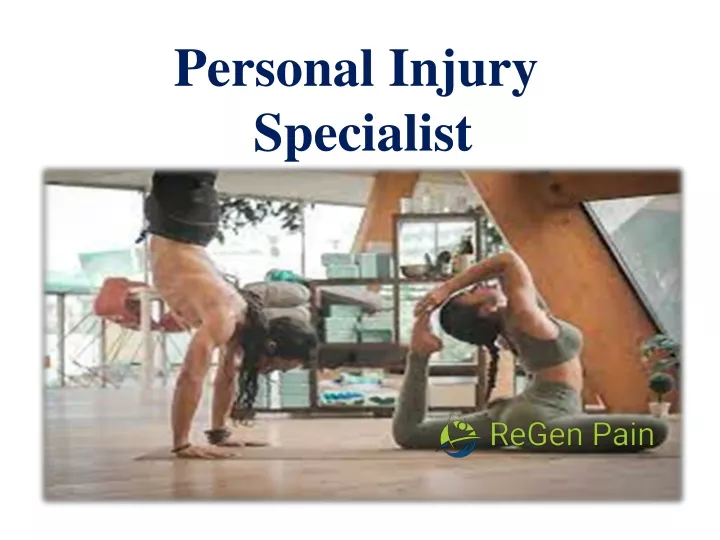 personal injury specialist