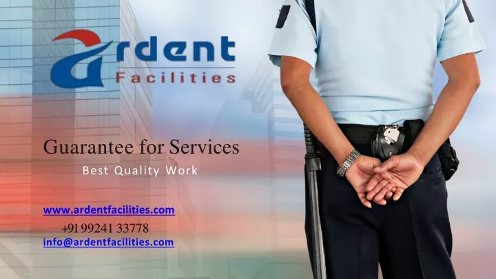 guarantee for services best quality work