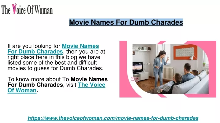 movie names for dumb charades