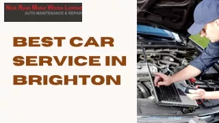 Are You Looking For Car Service In Brighton?