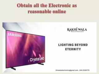 Obtain all the Electronic as reasonable online
