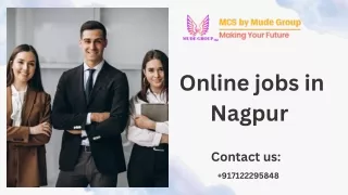 Online jobs in Nagpur