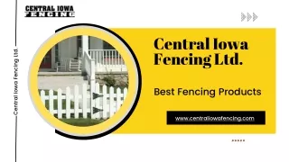 Best Fencing Products