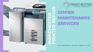 Copier Maintenance Services Nearby Manchester -  Manchester Printer Repair