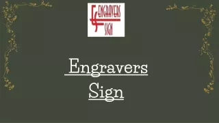 engravers sign