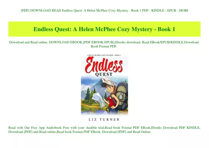 pdf download read endless quest a helen mcphee
