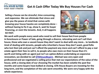Sell My House Fast Scarborough - We Buy Houses Fast