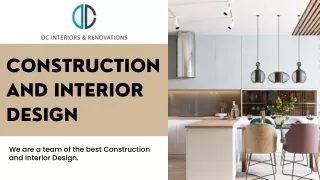 Construction and Interior Design | Dc Interiors & Renovations