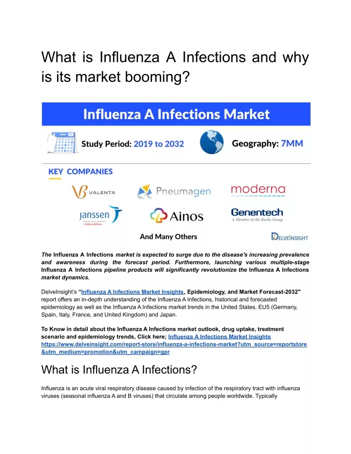 what is influenza a infections