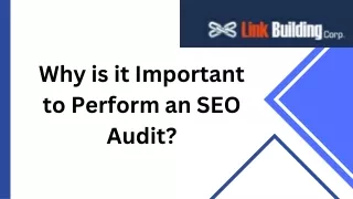 Why is it Important to Perform an SEO Audit