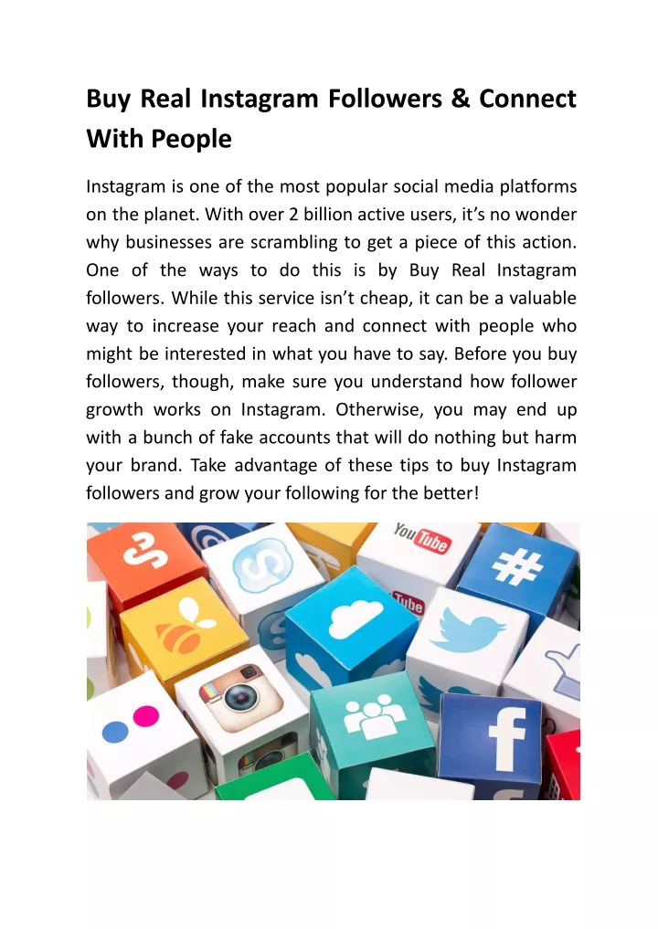 buy real instagram followers connect with people