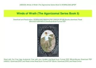 {EBOOK} Winds of Wrath (The Agonizomai Series Book 5) DOWNLOAD @PDF