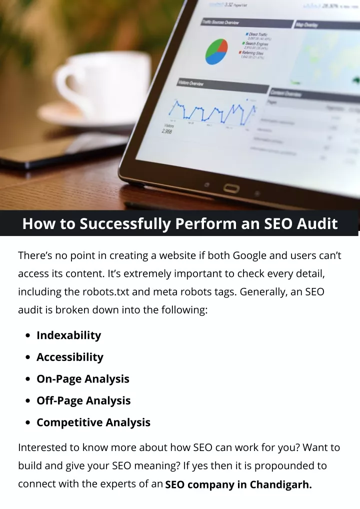 how to successfully perform an seo audit