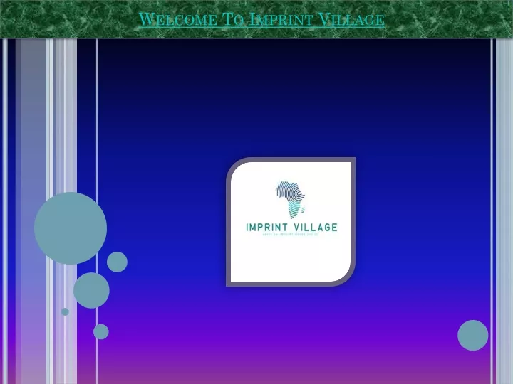 welcome to imprint village