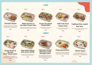 Keto Food Meal Plan Singapore
