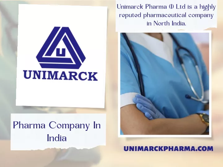 unimarck pharma i ltd is a highly reputed