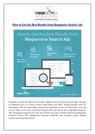 how to get the best results from responsive