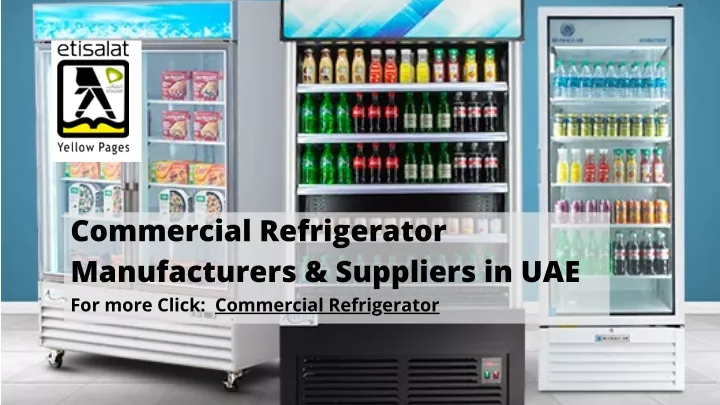 commercial refrigerator manufacturers suppliers