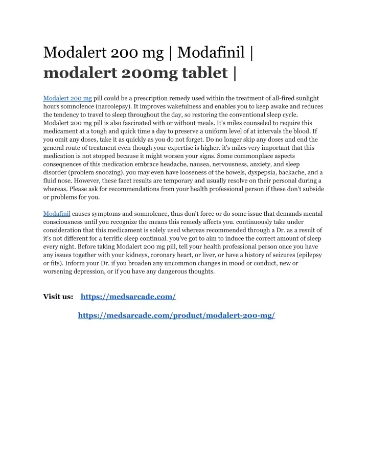 modalert 200 mg modafinil modalert 200mg tablet
