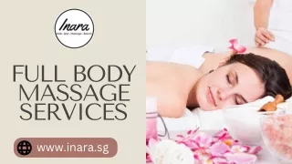 Best Relaxing Aromatherapy massage by Inara