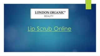 Lip Scrub Online
