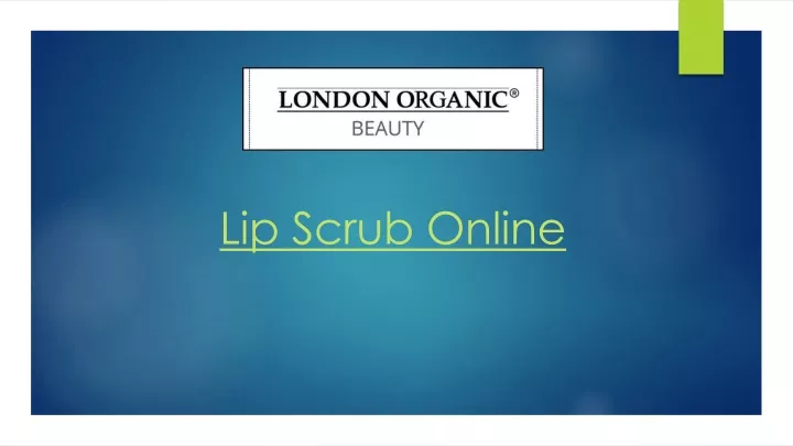 lip scrub online