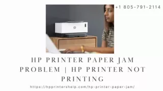 HP Printer Paper Jam How Can I Fix It? 1-8057912114 HP Printer Helpline Now
