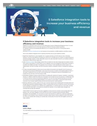 5 Salesforce integration tools to increase your business efficiency and revenue (2) (1)