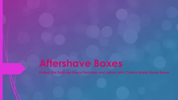 aftershave boxes