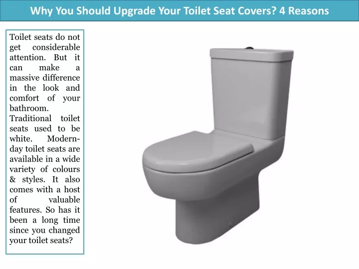 why you should upgrade your toilet seat covers 4 reasons