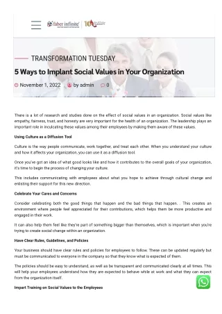 transformation tuesday 5 ways to implant social