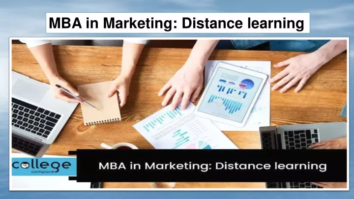 mba in marketing distance learning