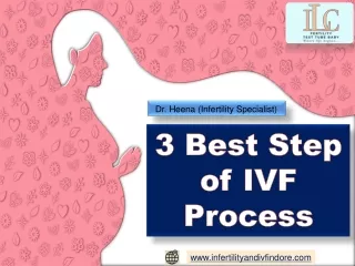 3 Best Step of IVF Process - Dr. Heena Infertility Specialist