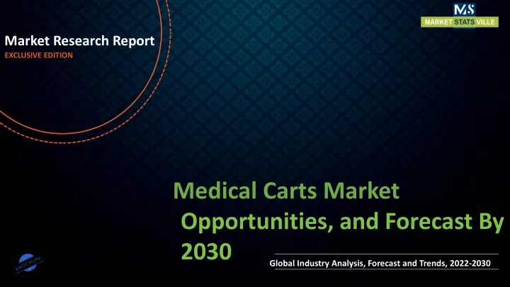 market research report exclusive edition