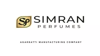 Dhoop stick manufacturer in Ahmedabad , Simran perfumes