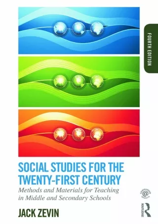 DOWNLOA T  Social Studies for the Twenty First Century Methods and