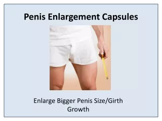 Say Good Bye to Your Small and ThinPenis
