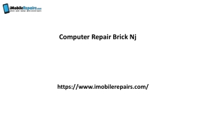 computer repair brick nj
