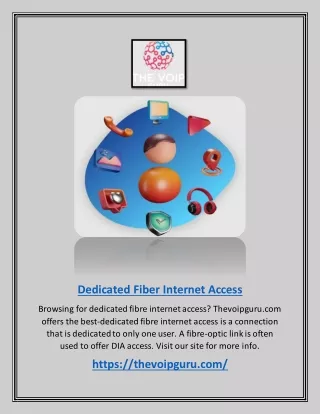 dedicated fiber internet access